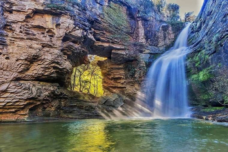 cascada foradada barcelona