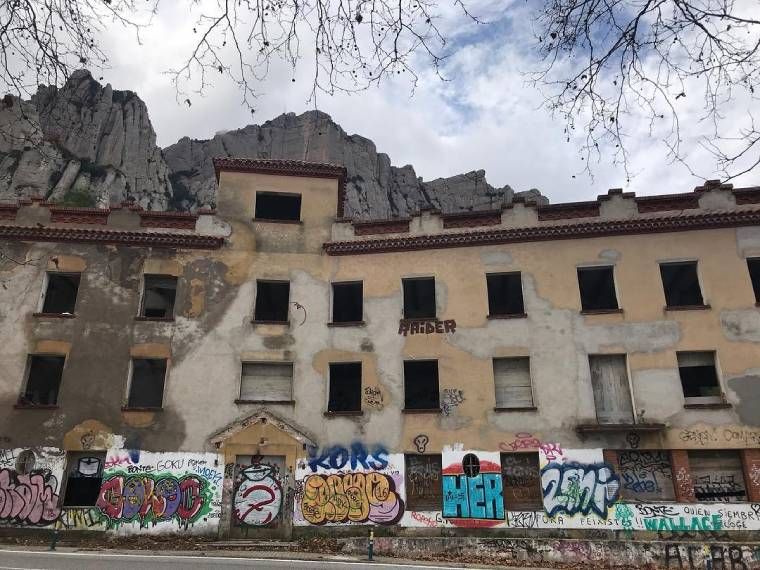 hotel abandonado barcelona
