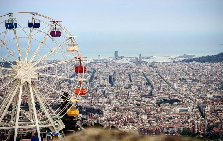 sitios barcelona fotos tibidabo