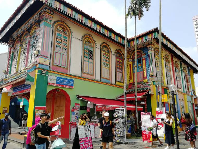casas de colores singapur