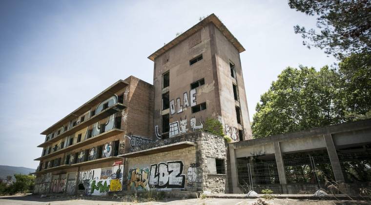panik hotel abandonado barcelona